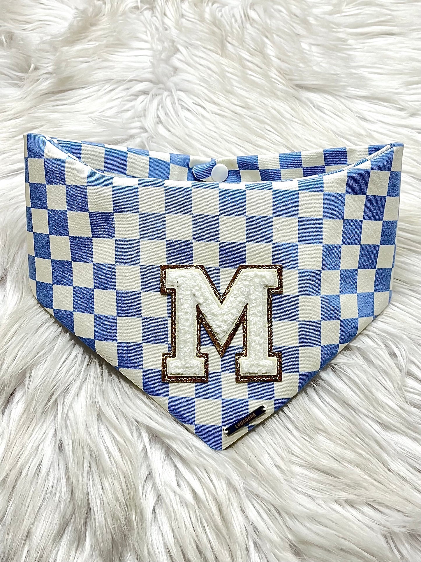 Checkered Charmer Dog Bandana