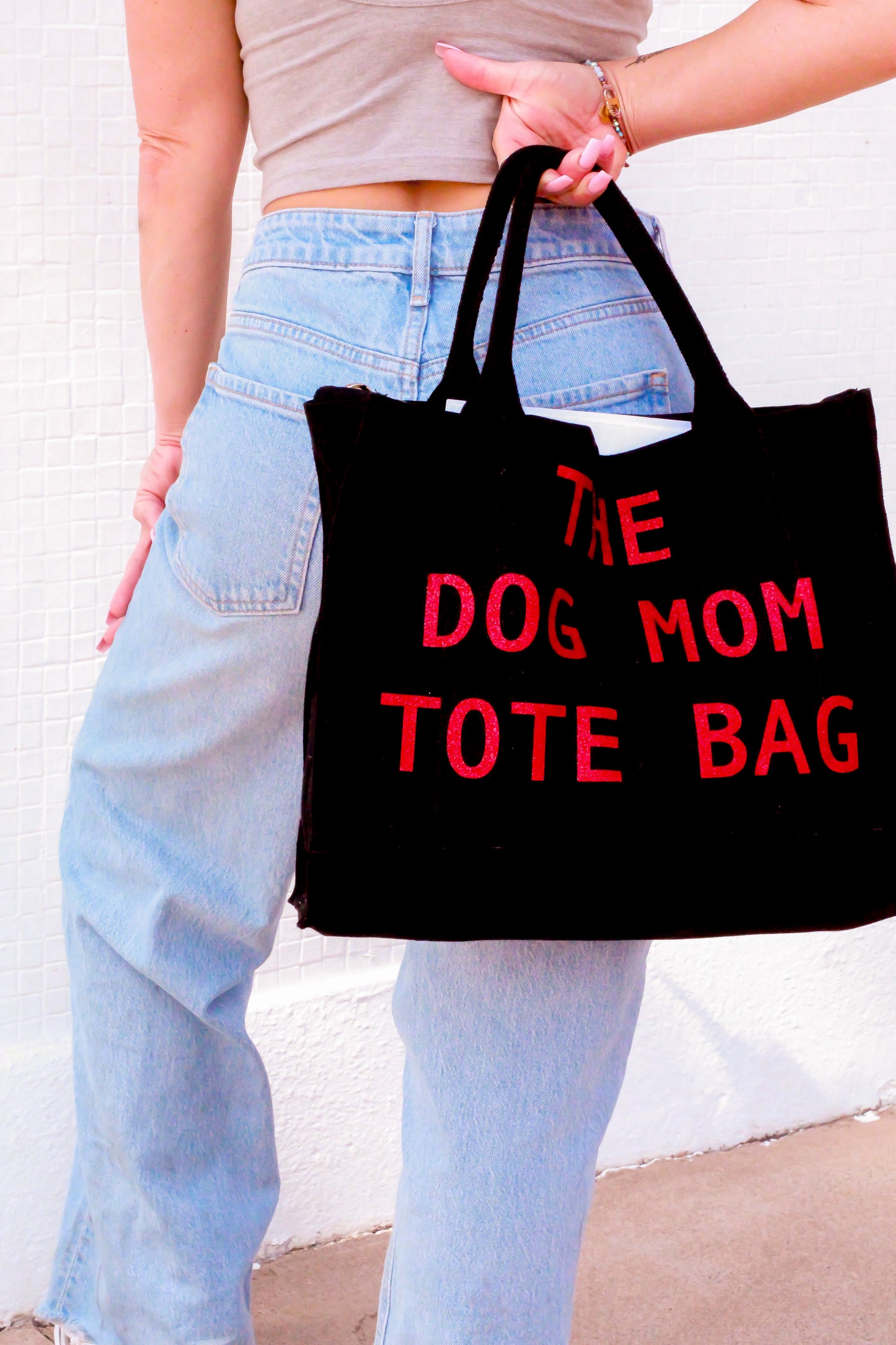 The Dog Mom Tote Bag