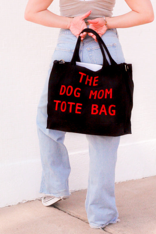 The Dog Mom Tote Bag