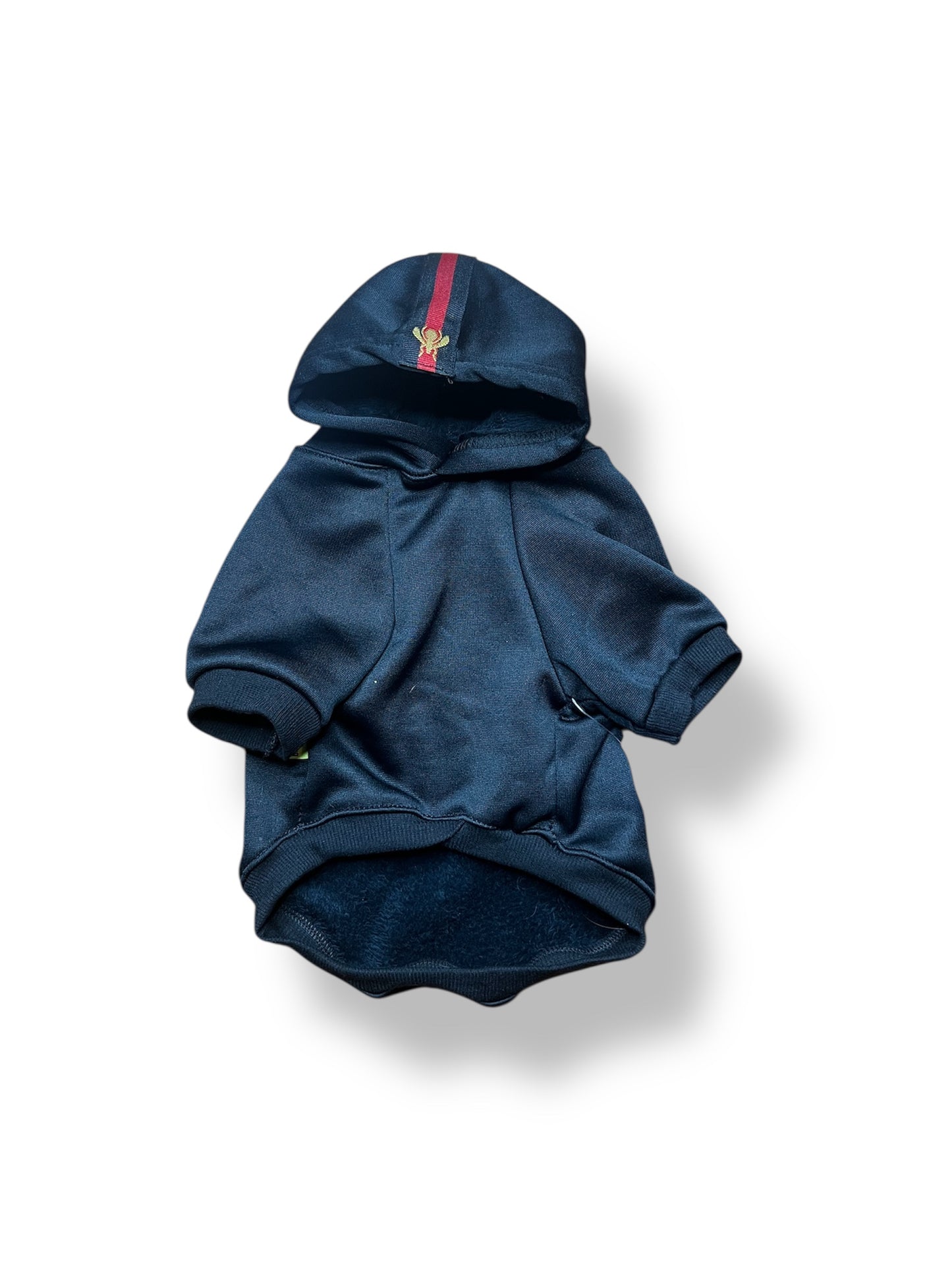 Make Your Mark" Luxe Dog Hoodie – Black Edition