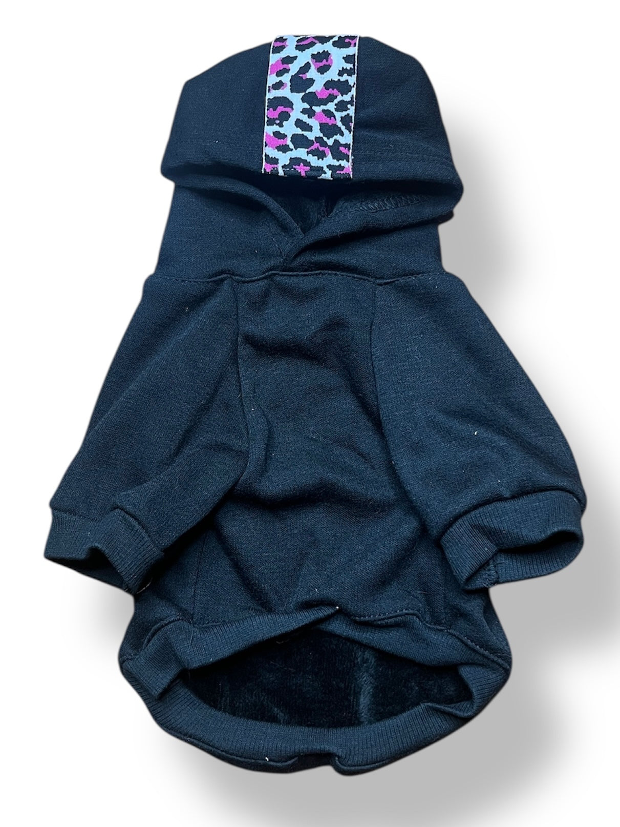 Make Your Mark" Luxe Dog Hoodie – Black Edition