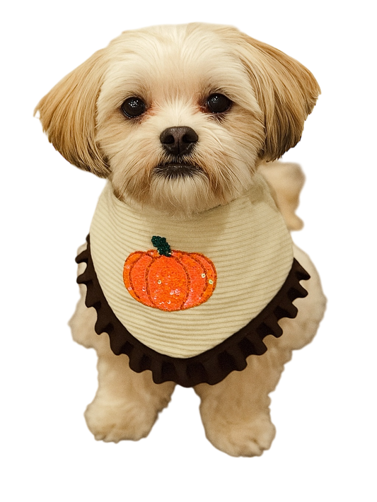 Pumpkin Chai Latte Dog Bandana (PCL)