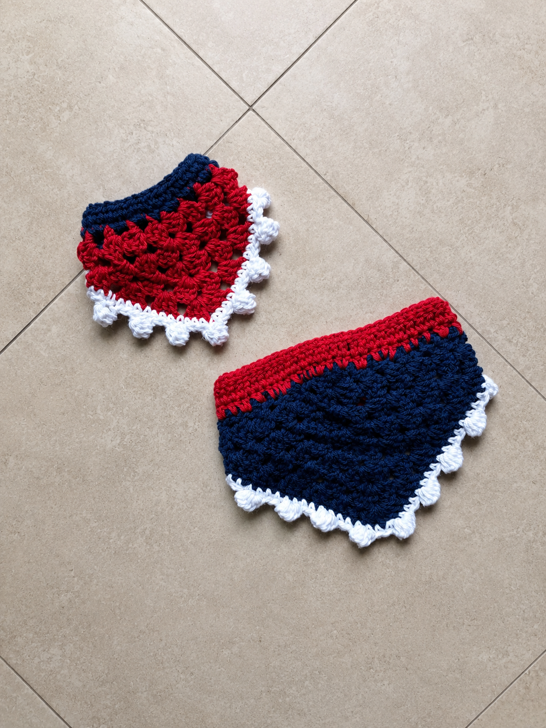 Oh My Stars Crochet Dog Bandana