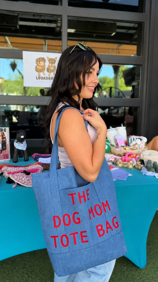 The Dog Mom Tote Bag