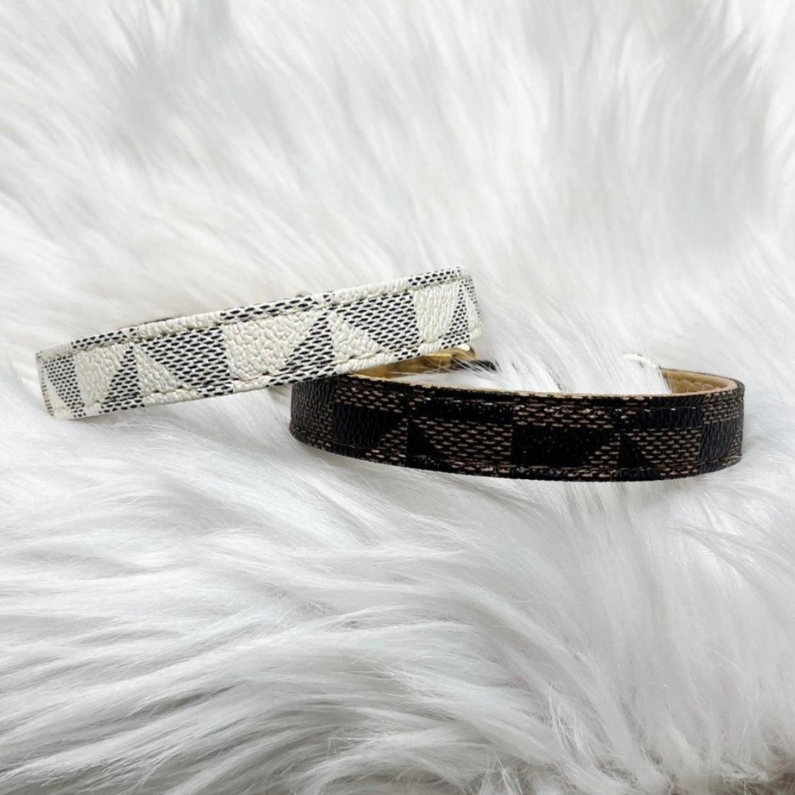 Chewy Vuitton CoCo | Collar - Leash