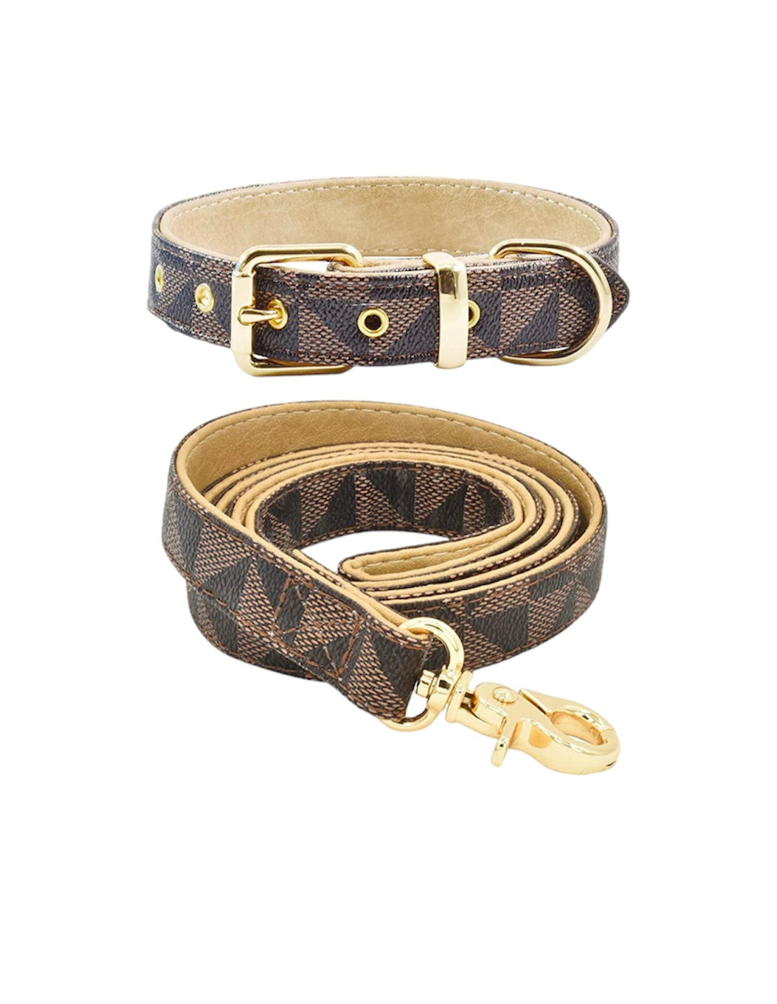 Chewy Vuitton CoCo | Collar - Leash