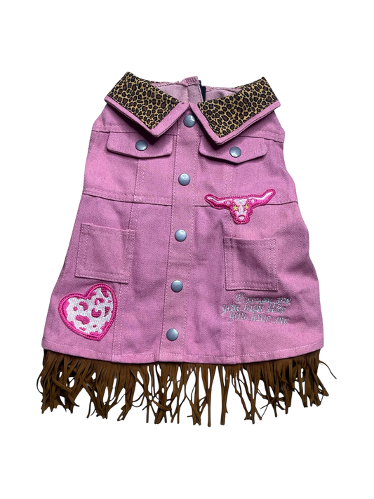 Wild West Crush Denim Jacket XS