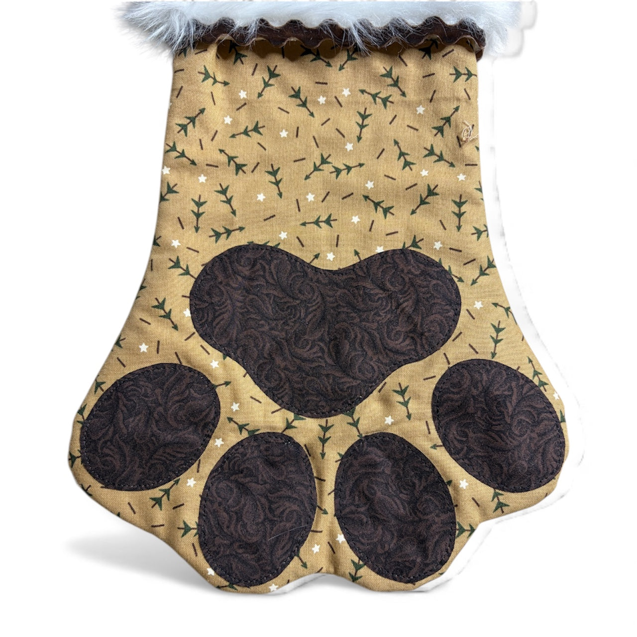 Timber Trails Paw Stocking – Handmade Dog Christmas Stocking