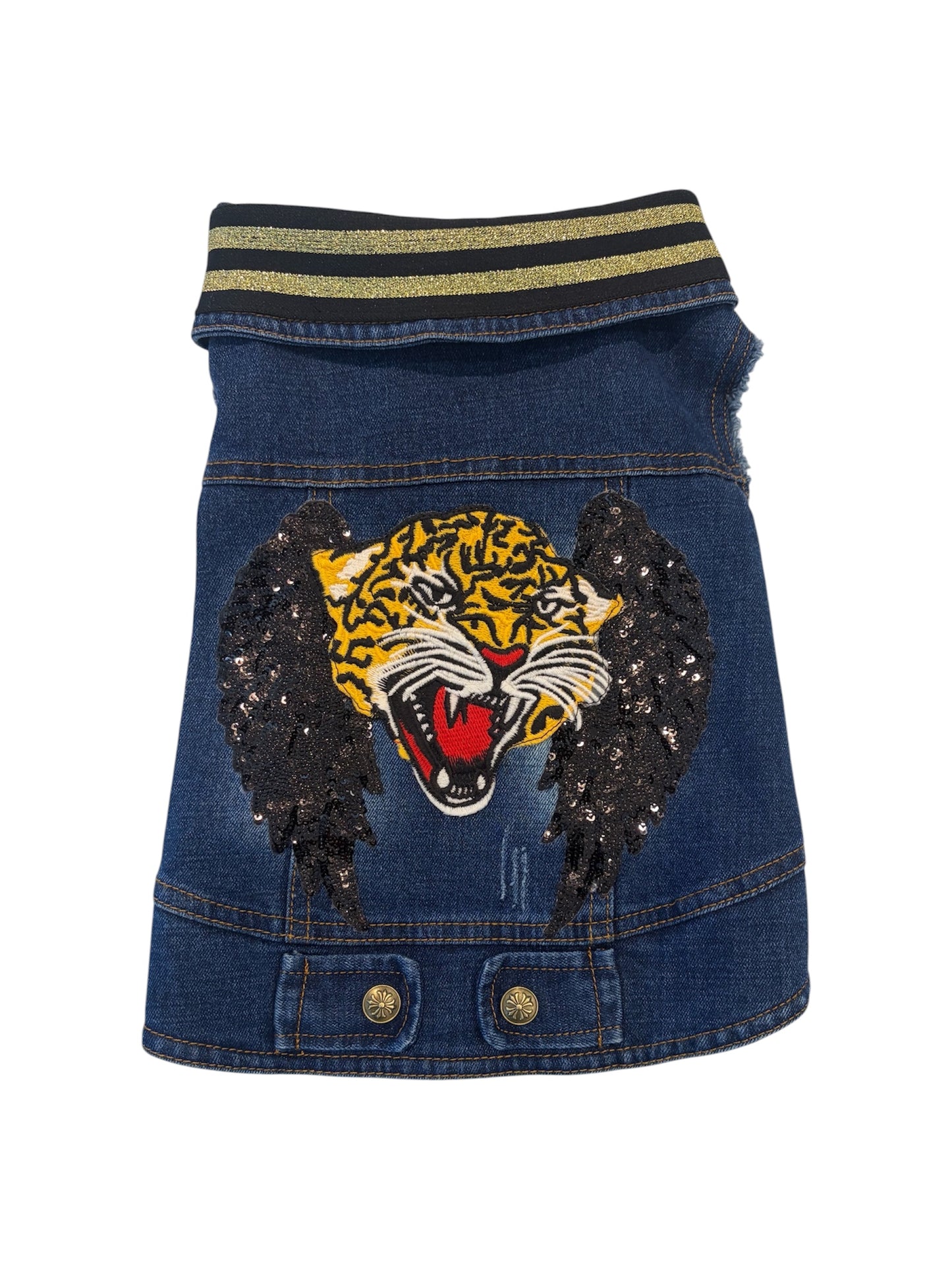 Feeling FURocious Denim Jacket