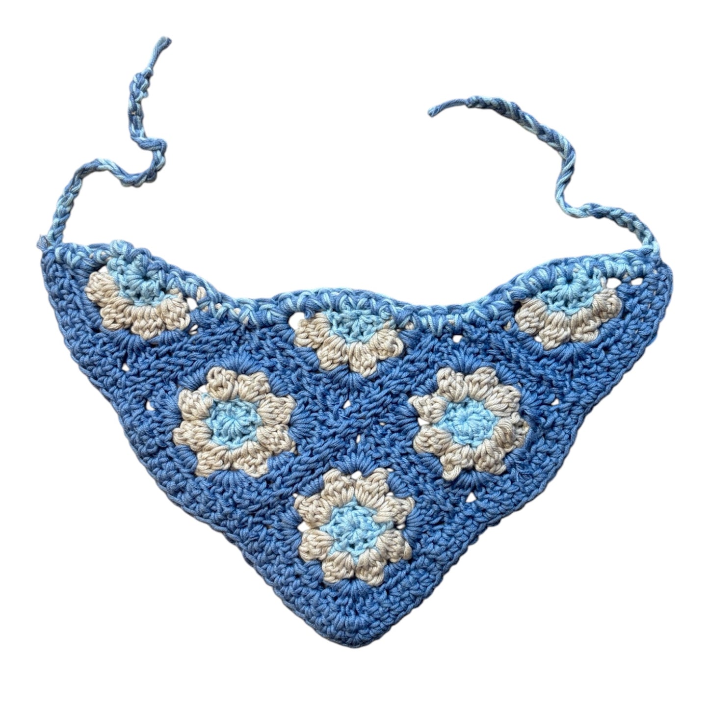 Maureen's Garden Crochet Dog Bandana