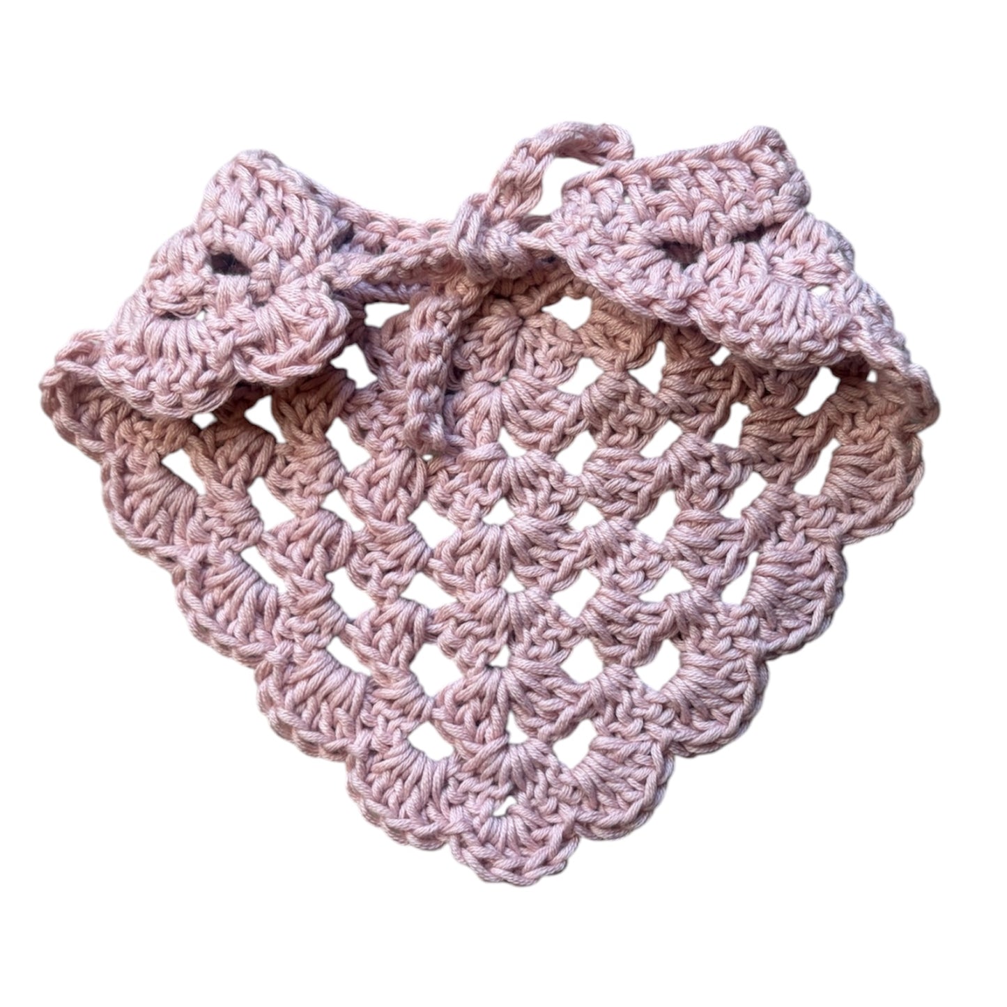 Dainty Duchess Crocheted Dog Bandana