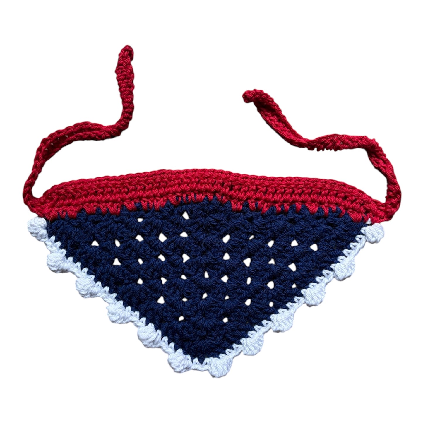 Oh My Stars Crochet Dog Bandana